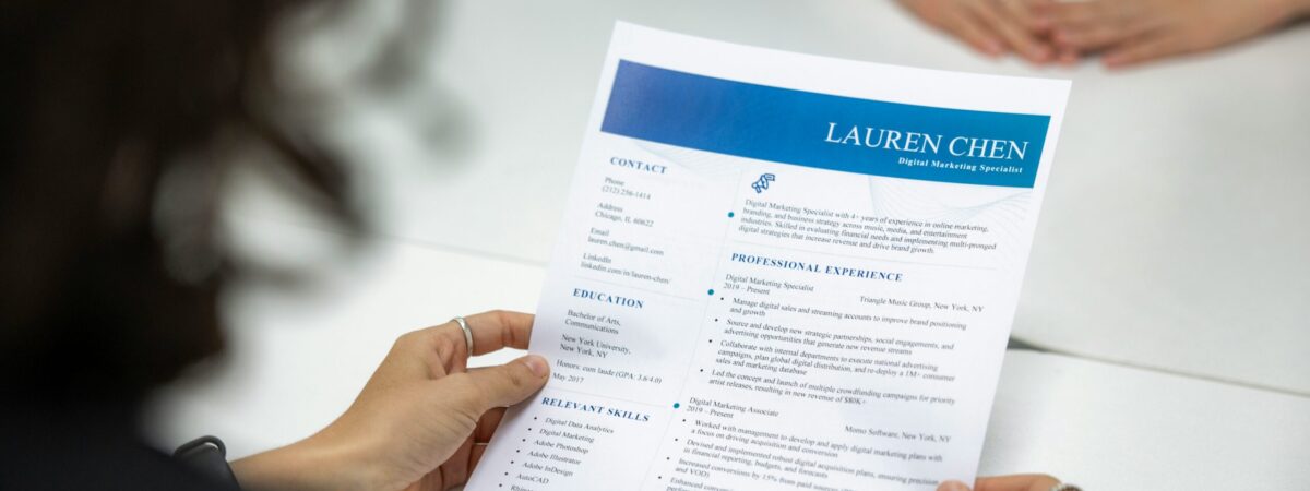 Resume Preparation Services